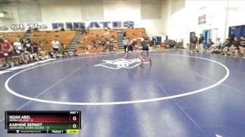 141 lbs Cons. Semis (16 Team) - Karmine Berndt, Santa Rosa Junior College vs Noah Abel, Sierra College