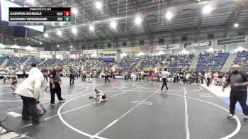 43 lbs 3rd Place - Cashton Schmalz, Colorado Hammers vs Giovanni Verderaime, High Elevation