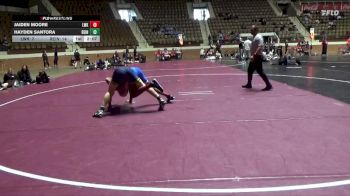 165 lbs Round 1 (10 Team) - Hayden Santora, Reinhardt University (GA) vs Jaiden Moore, Lindsey Wilson (Ky.)