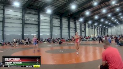 117 lbs Finals (8 Team) - Kalista Johnson, Lady Pitbulls vs Brinley Miller, Midwest Assasins Red