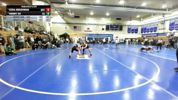 120 lbs Cons. Semi - Ezra Hershman, Northgate vs Henry Su, Arroyo (San Lorenzo)