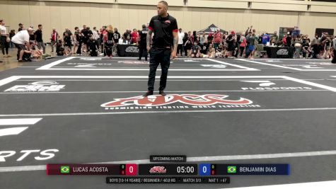 Lucas Acosta vs Benjamin Dias 2025 ADCC Orlando Open/Youth Trials