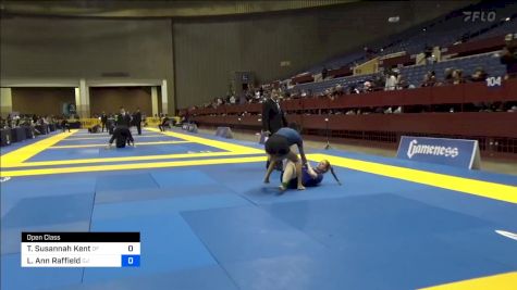 Tess Susannah Kent vs Linh Ann Raffield 2024 Pan IBJJF Jiu-Jitsu No-Gi Championship