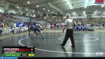 220 lbs Semis (4 Team) - Samuel Northam, Battle Ground Academy vs Caden Dimery, Lakeway Christian Academy