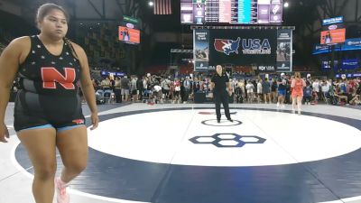 235 lbs Champ. Rd Of 32 - Finnley Kellerman, Kansas vs JaeLeigh Miller-Tuttle, Nebraska