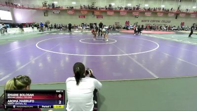 124 A Cons. Round 3 - Aroma Marrufo, North Central (IL) vs Emarie Bolosan, William Jewell College