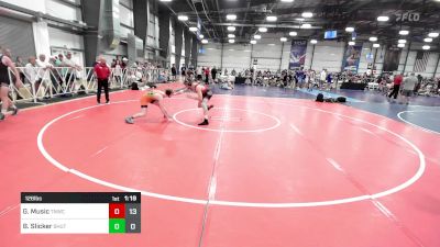 126 lbs Round Of 32 - Greyson Music, Team Nauman Silver Fox vs Brady Slicker, TS Wrestling Prep