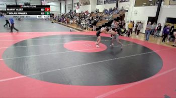174 lbs Cons. Round 3 - Nolan Rowley, Albion vs Manny Aller, Heidelberg