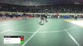 76 lbs Semifinal - Landon Dietz, Scrap Yard Training vs Jackson Smith, Lions Wrestling Academy