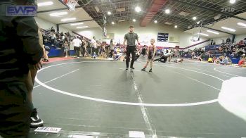 49 lbs Semifinal - Aksel Davis, Wagoner Takedown Club vs Sinai Felton, Pin-King All Stars