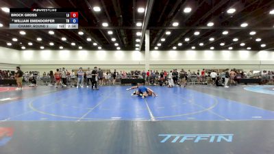 150 lbs Champ. Round 2 - Brock Gross, LA vs William Emendorfer, TN