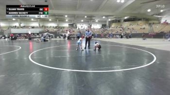 60 lbs Cons. Round 2 - Elijah Travis, Rabbit Wrestling Club vs Audren Tackett, Eagle Talon Wrestling Club