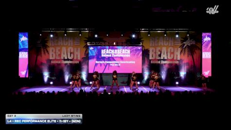 L4 - Rec Performance Elite - 11-18Y - (NON) [2026 Day 2 Lady Sting] 2026 ACDA Reach the Beach Rec Nationals