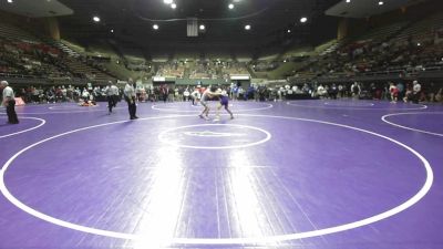 167 lbs Semi To 9th - Damien Valdez, Lemoore HS vs Damian Mannon, Clovis East