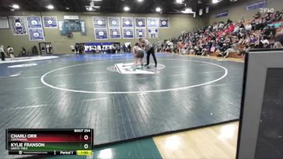 155 lbs Cons. Round 4 - Kylie Franson, Santa Ynez vs Charli Orr, Centennial