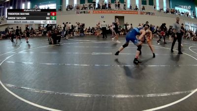 132 lbs Cons. Round 2 - Trenton Mayne, Davenport Broncos vs Drew Taylor, Eagles Wrestling Club