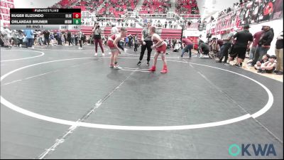 90 lbs Rr Rnd 1 - Truitt Langford, ARDMORE TAKEDOWN CLUB vs Legend Bruce, ARDMORE TAKEDOWN CLUB