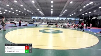 142 lbs Semifinal - Landan Riddell, POWA vs Tom Schechterly, Mat Assassins Black