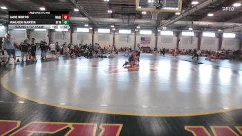 116 lbs Round 2 (12 Team) - Jake Benyo, Mat Assassins Black vs Walker Martin, Steller Trained Thorn