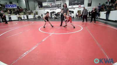 68-72 lbs Quarterfinal - Dylan Roberts, Claremore Wrestling Club vs Jett Smith, Tahlequah Wrestling Club