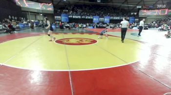 Girls 4A 130 lbs Champ. Round 2 - Vanessa Weber, Skyview (Girls) vs Eliana Shreve, Glacier Peak (Girls)