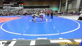 145 lbs Round Of 32 - Jayden Rodriguez, Las Vegas Spring Valley Grizzlies vs Carson Addy, Union