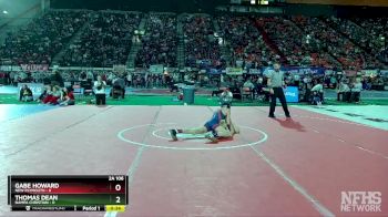 2A 106 lbs Cons. Round 1 - Thomas Dean, Nampa Christian vs Gabe Howard, New Plymouth