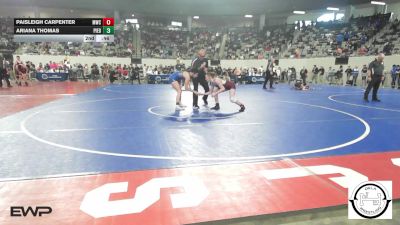 108 lbs Consi Of 4 - Addison Bailey, Edmond Memorial vs Trinity Rickner, Glenpool JH