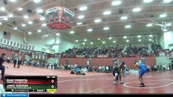 126 lbs Champ. Round 1 - Isaac Pimental, Carmel USA Wrestling vs Jared Guevara, Whiteland Wrestling Club