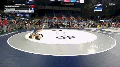 100 lbs Quarters - Ryleigh Sturgill, TN vs Kiana Lien, CA