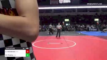 137 lbs Consi Of 16 #2 - Stephen Henderson, Takedown Elite vs Marcus Prestia, Central Catholic