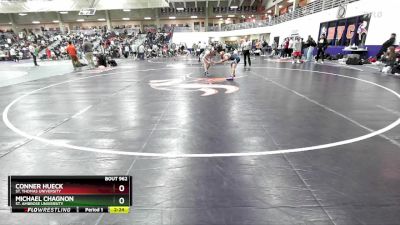 125 lbs Cons. Round 7 - Conner Hueck, St. Thomas University vs Michael Chagnon, St. Ambrose University