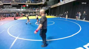 5A 120 lbs Cons. Round 1 - Matilda Villarreal, Brownsville Rivera vs Skyler Berry, El Paso Hanks