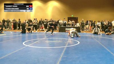 165 lbs Cons. Quarters - Garrett Irwin, Gold Schoop vs Tyson Kirchner, Exodus Wrestling Club