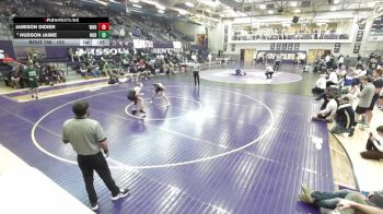 103 lbs Cons. Semi - Jamison Didier, Williston vs Hudson Jaime, Mead