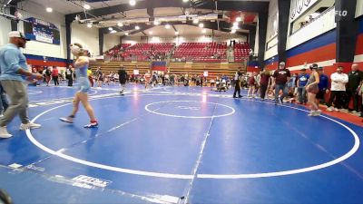 115 lbs Consi Of 4 - Angelia Waren, Perry Girls Wrestling Club vs Raylee Reeder, Bartlesville High School