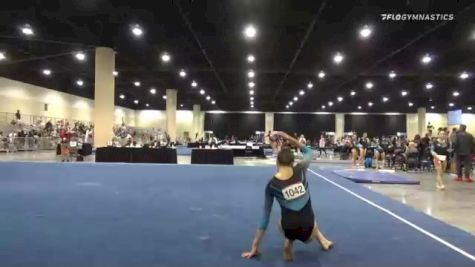 Blake Pascal - Floor, Silvia's Gym #1042 - 2021 USA Gymnastics Development Program National Championships