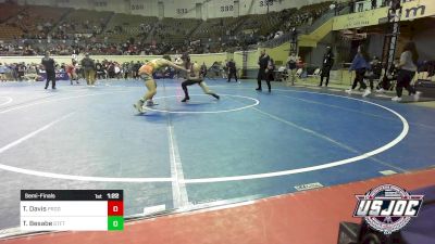 170 lbs Semifinal - Theron Davis, Prodigy Elite Wrestling vs Trevor Besabe, Standfast