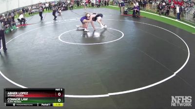 150 lbs Quarterfinal - Connor Law, SLAM! NEVADA vs Abner Lopez, Spanish Springs