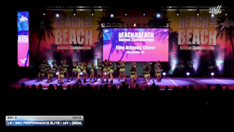 L2 - Rec Performance Elite - 14Y - (NON) [2026 Day 2 Onyx] 2026 ACDA Reach the Beach Rec Nationals