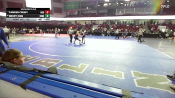 175 lbs Champ. Round 2 - Brody King, Rocky Mountain vs Camden Crespi, Meridian