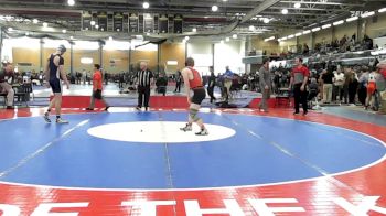 150 lbs Consi Of 8 #2 - Jonah Weisz, Narragansett vs Nick Beaudreau, Westerly