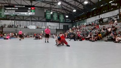 186-202 lbs Cons. Round 2 - Justin Dallas, Unattached vs Mo Khateeb, Chicago Wrestling Club