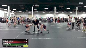 52 lbs Placement (4 Team) - Killian Ohora, Mat Assassins Grey vs Ty McMath, Headhunters