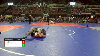 250 lbs Champ. Round 2 - Kooper Coates, North Montana Wrestling Club vs Andrew Turnquist-Kokkeler, Belgrade Wrestling Club