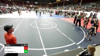 Quarterfinal - Karino Serna, Taos Jr WC vs Maddox Montoya, Demon WC