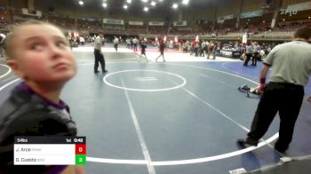 54 lbs Final - Jaxson Arce, Pomona Elite vs Gage Cuesta, Brighton WC