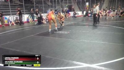 152 lbs Quarterfinal - Victoria Guinard, Team Colorado vs Jayda Parker, Team Nebraska