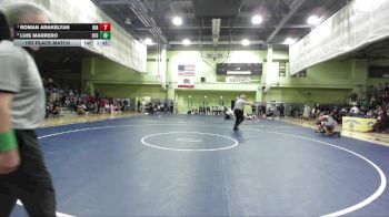 157 lbs 1st Place Match - Roman Arakelyan, BIRMINGHAM vs Luis Marrero, SAN FERNANDO