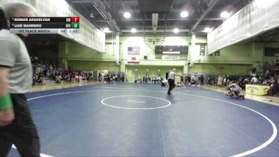157 lbs 1st Place Match - Roman Arakelyan, BIRMINGHAM vs Luis Marrero, SAN FERNANDO